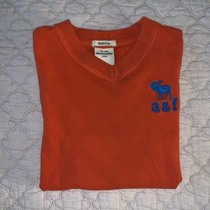 Abercrombie boys short sleeve logo tee
